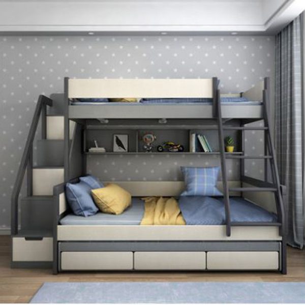 Children Bunk Bed With Storage Addin, Toddler Bunk Bed With Storage